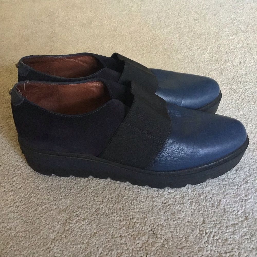 Hispanitas ARDIA Platform leather WEDGE SHOES